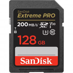 128GB SanDisk Extreme Pro SDXC 200MB/s